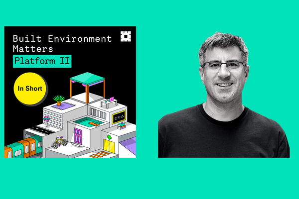 Promo cover for Bryden Wood's Built Environment Matters podcast on Platform II with Jaimie Johnston MBE